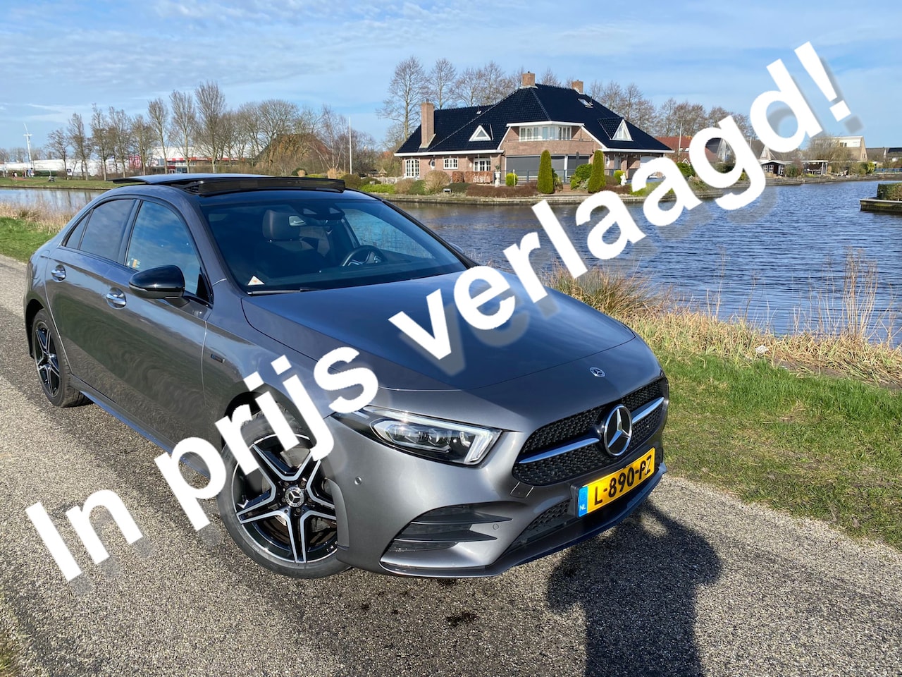 Mercedes-Benz A-klasse - 250 e Business Solution AMG Limited Panoramadak | Sfeerverlichting | Memory stoelen VOL! - AutoWereld.nl