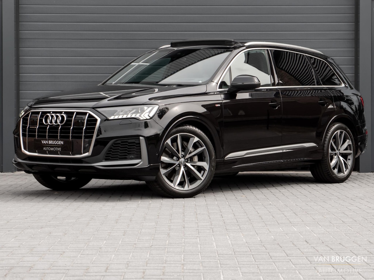 Audi Q7 - 55 TFSI E Quattro S-Line Pano RS-Stoelen Luchtv Trekh B&O Advanced HUD - AutoWereld.nl