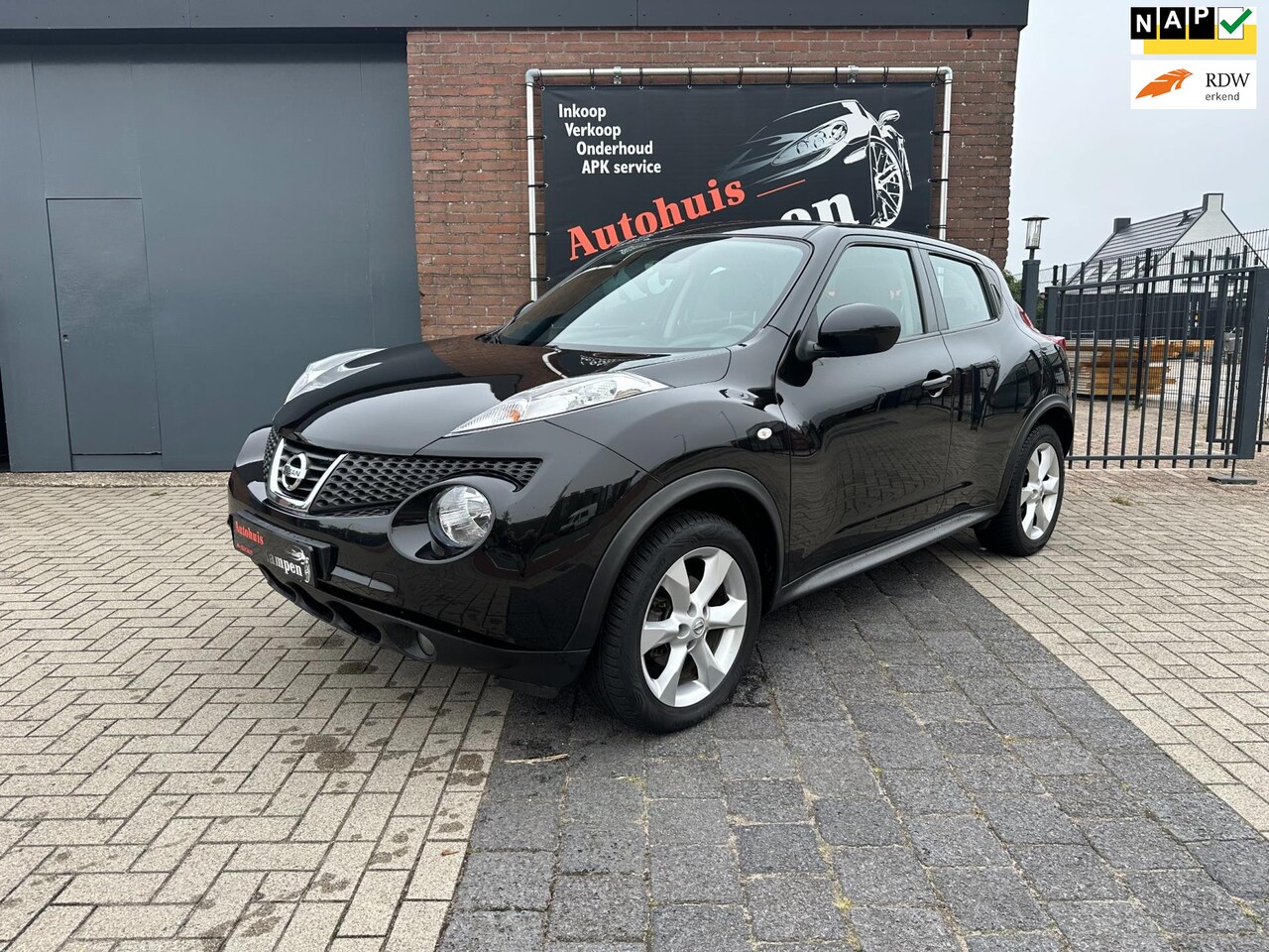 Nissan Juke - 1.6 Acenta*sportvelgen*Navi*Cruis*Camera*Clima - AutoWereld.nl