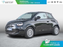 Fiat 500e - 42 kWh | Camera | Keyless | PDC | BSM | Clima | Cruise | Apple Carplay | Subsidie € 2.000,