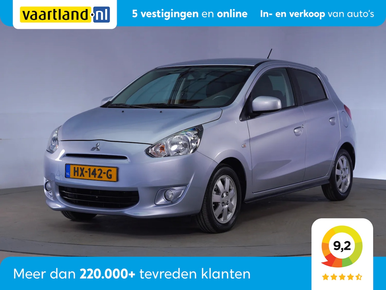 Mitsubishi Space Star - 1.0 Bright Automaat [ Climate Cruise LM Velgen ] - AutoWereld.nl