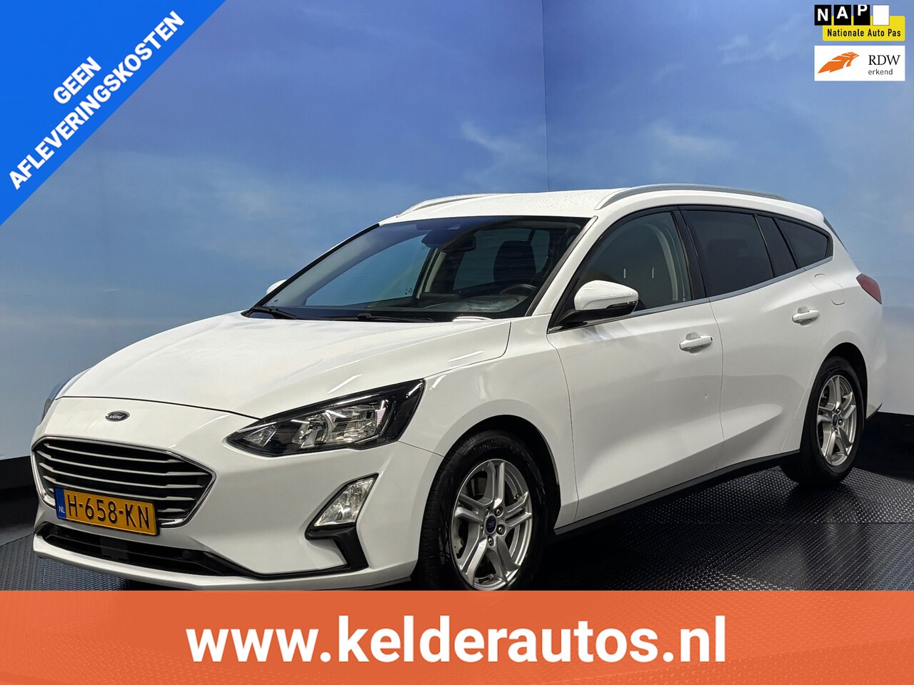 Ford Focus Wagon - 1.0 EcoBoost Trend Edition Business Navi | Airco | Cruise | PDC | Trekhaak - AutoWereld.nl