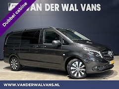 Mercedes-Benz Vito - 116 CDI 163pk Automaat L2H1 Dubbele Cabine Euro6 Fabrieksgarantie Airco | 5-Zits Cruisecon