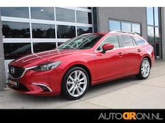 Mazda 6 Sportbreak - 2.0 SkyActiv-G 165 Pk GT-M Line NL auto 19 Inch Lm Navi Trekhaak Carplay Bose