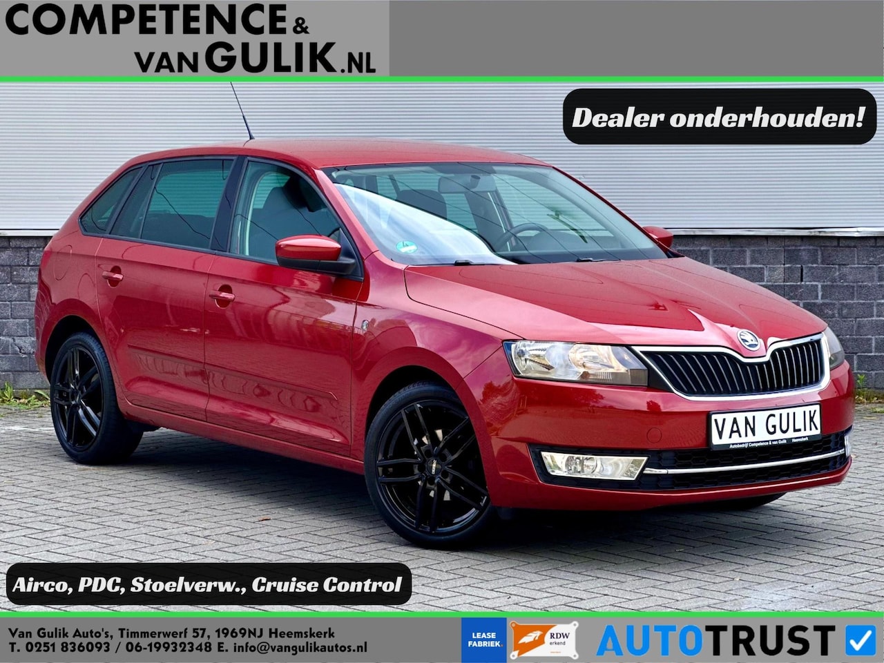 Skoda Rapid Spaceback - 1.2 TSI Greentech Ambition | 17 inch | PDC | Cruise control | Stoelverwarming | - AutoWereld.nl