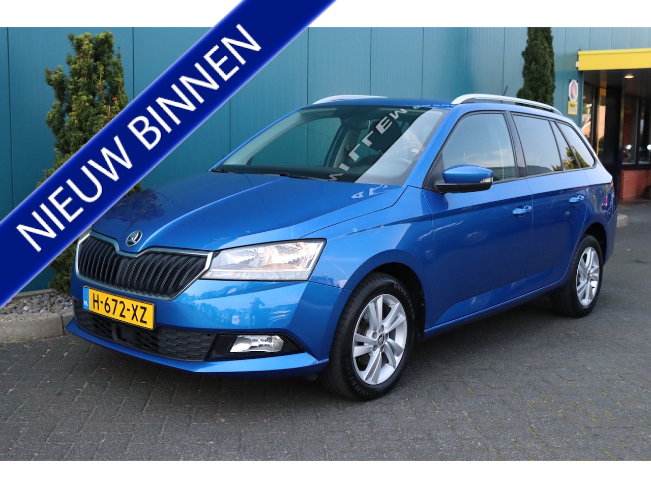 Skoda Fabia Combi - 1.0 TSI Ambition/ECC/CRUISE/LMV/PDC/TREKH./NAV/CARPLAY/ - AutoWereld.nl