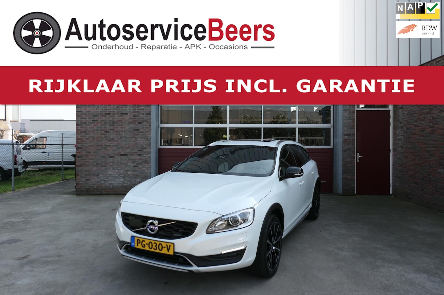 Volvo V60 Cross Country - 2.0 T5 Polar+ ,Geartronic 8, Zeer netjes,Full-options,Trekhaak,Navi,LMV,PDC, Rijklaarprijs - AutoWereld.nl