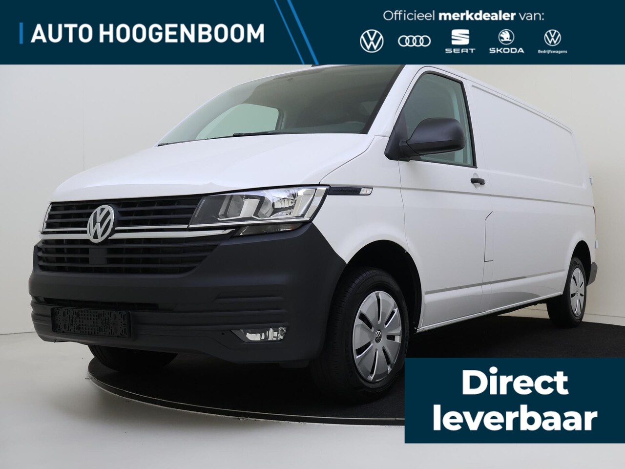 Volkswagen Transporter - Bedrijfswagens 2.0 TDI L2H1 28 110kW / 150 PK | App Connect | Houten vloer in laadruimte | - AutoWereld.nl