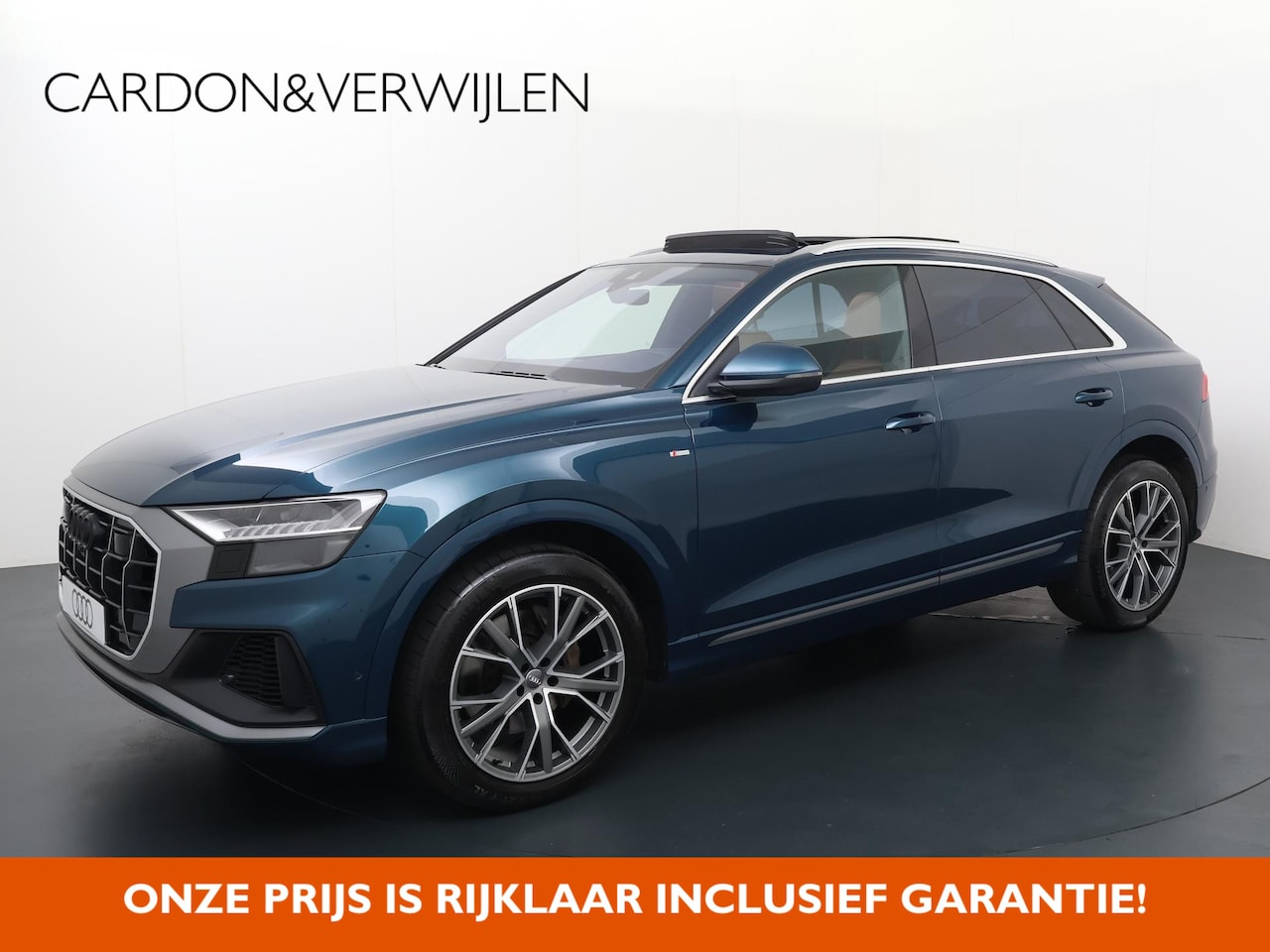 Audi Q8 - 55 TFSI quattro Pro Line Plus | 340 PK | Luchtvering  | Dynamic steering | Elektrisch bedi - AutoWereld.nl