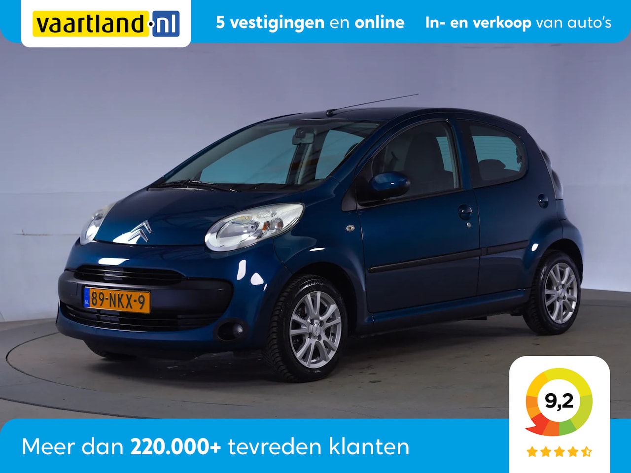 Citroën C1 - 1.0-12V Ambiance Automaat [ Airco LM Velgen Elektrische ramen] - AutoWereld.nl