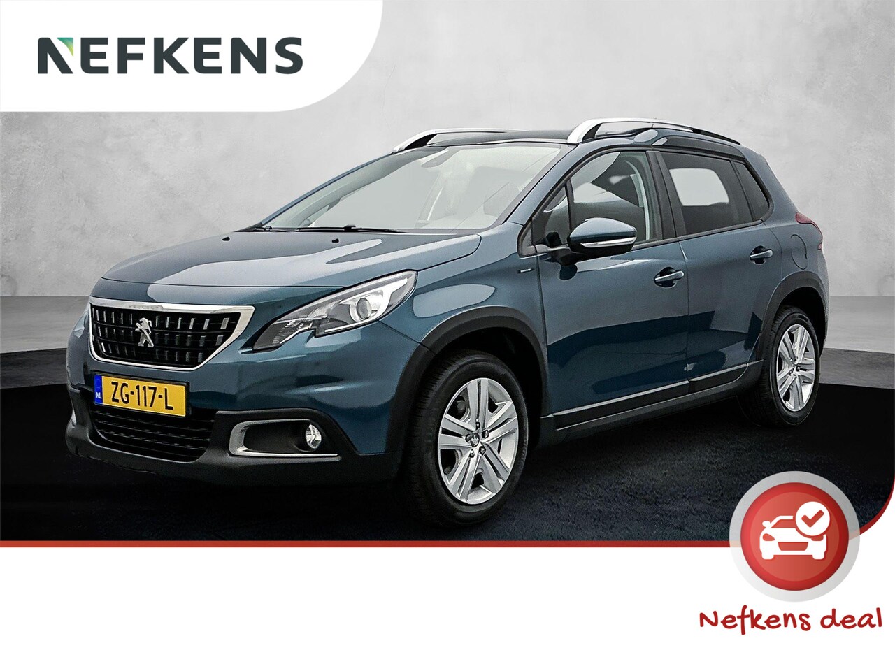 Peugeot 2008 - SUV Signature 110pk Automaat | Panoramadak | Airco | Parkeersensoren | DAB+ radio | Cruise - AutoWereld.nl