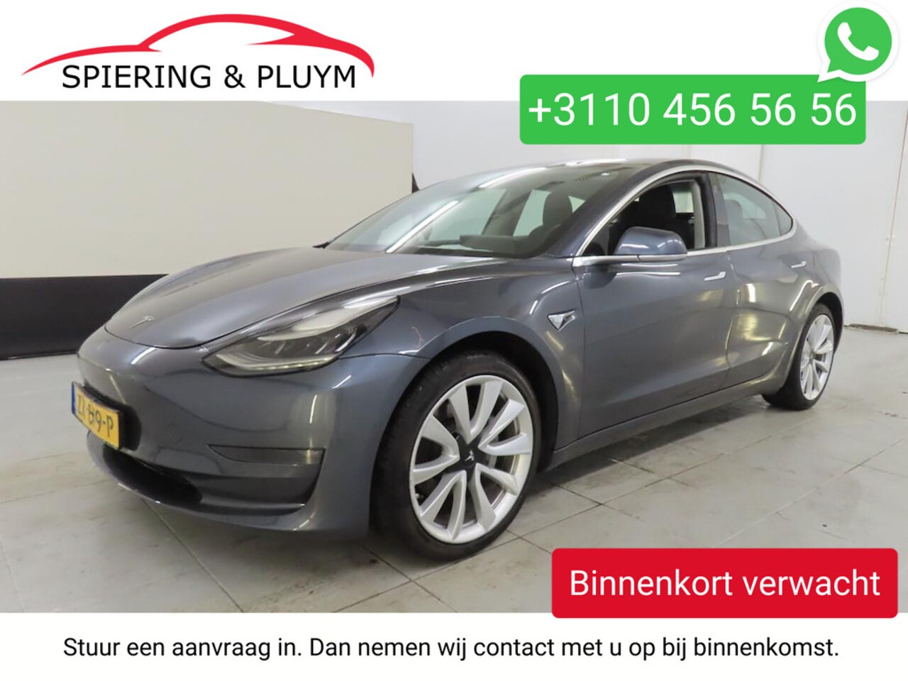 Tesla Model 3 - Long Range RWD Long Range AWD 75 kWh | Autopilot | Panodak - AutoWereld.nl