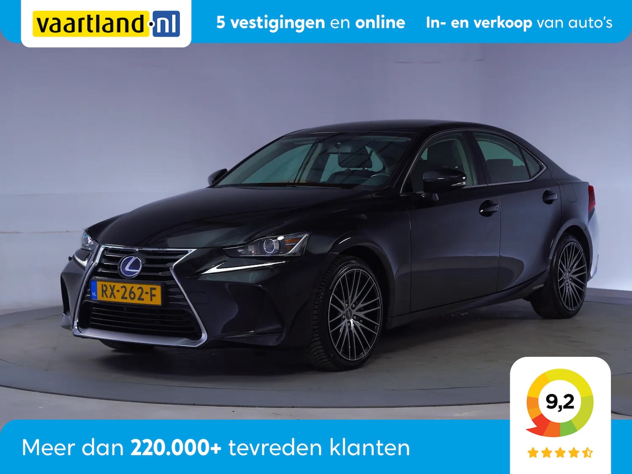 Lexus IS - 300h Hybrid Sport Aut. [ Navi Full LED Carplay ] - AutoWereld.nl