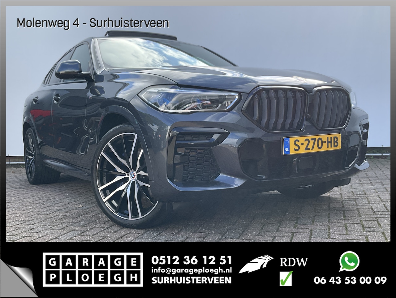 BMW X6 - xDrive30D High Executive Vol opties Orig.NL Uitstraling Trekhaak - AutoWereld.nl