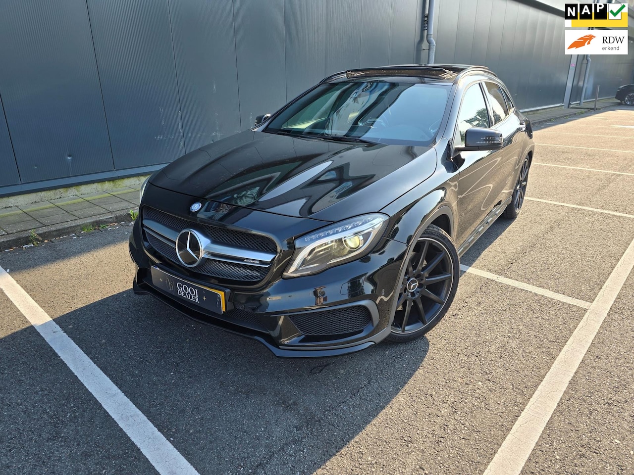 Mercedes-Benz GLA-Klasse - AMG 45 4MATIC PANO SCHAAL NAP VOL! - AutoWereld.nl