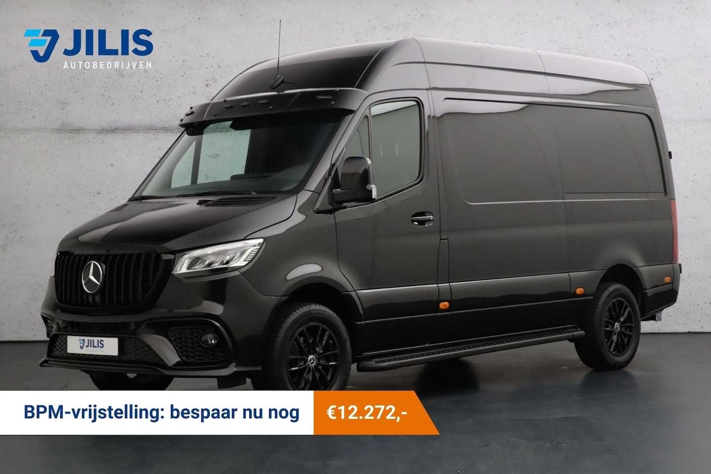 Mercedes-Benz Sprinter - 319CDI L2H2 RWD | Leder | LED | Navigatie | Camera | Apple carplay | Stoelverwarming - AutoWereld.nl