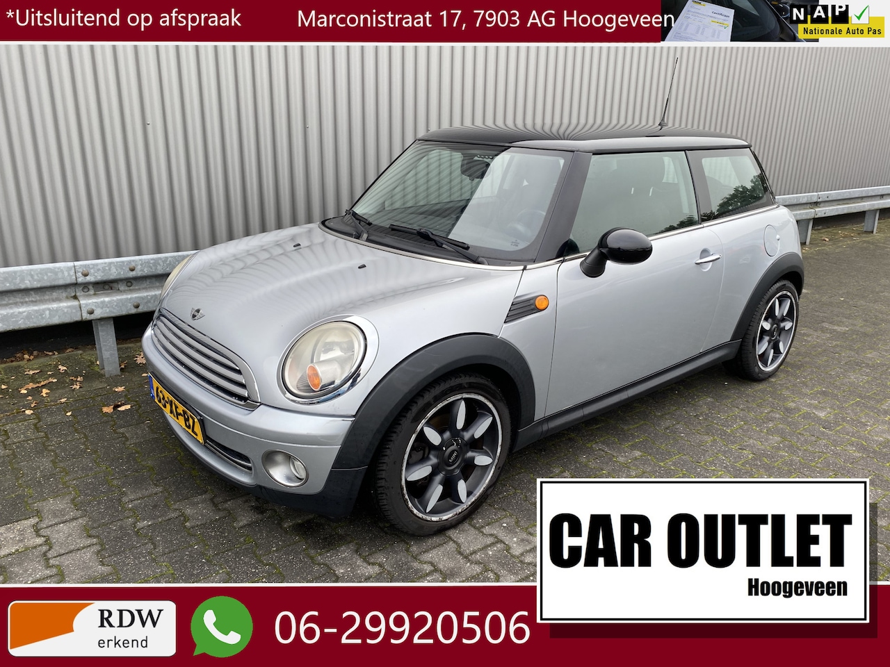 MINI Cooper - Mini 1.6 Pepper A/C, LM, nw. APK – Inruil Mogelijk – - AutoWereld.nl