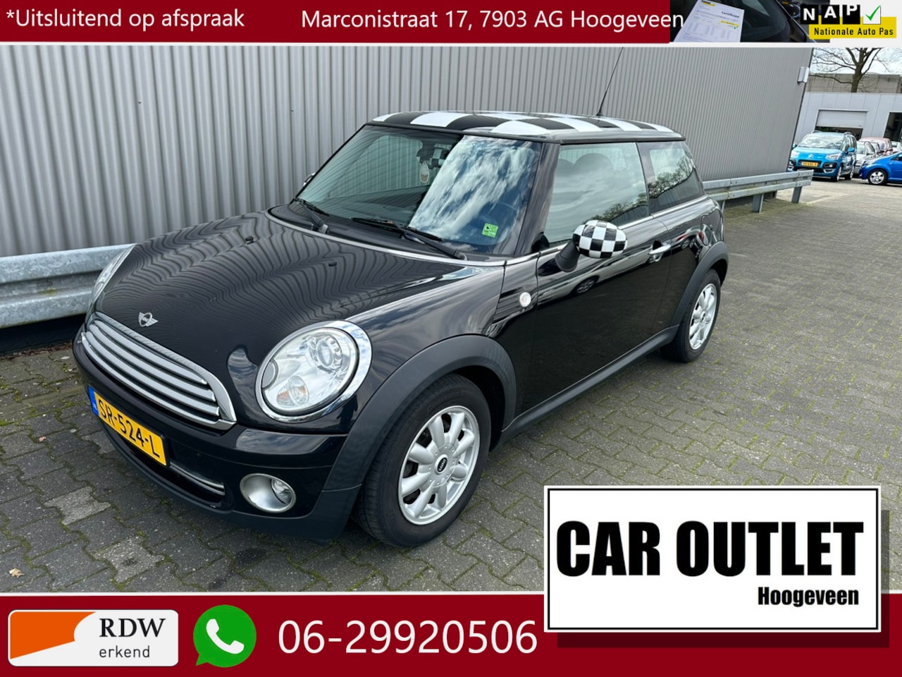 MINI One - Mini 1.4 Airco Half Leer z.g.a.n. APK – Inruil Mogelijk – - AutoWereld.nl