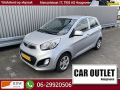 Kia Picanto - 1.0 CVVT 5-Drs, AUX/USB aansluiting & Nieuwe APK – Inruil Mogelijk –