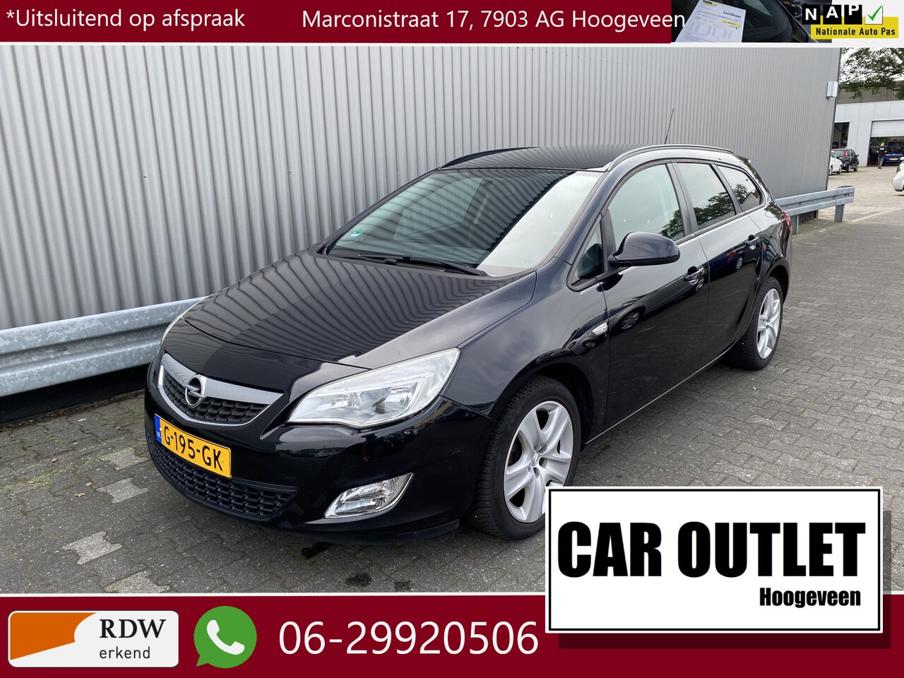 Opel Astra Sports Tourer - 1.4 Cosmo 161Dkm, Clima, CC, Stoelvw, Stuurvw, PDC, Trekh, nw. APK – Inruil Mogelijk – - AutoWereld.nl