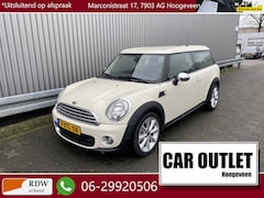 MINI Clubman - 1.6 One Final Edition 2e Eignr, A/C, CC, Navi, Half Leer, Carkit, LM, nw. APK – Inruil Mog