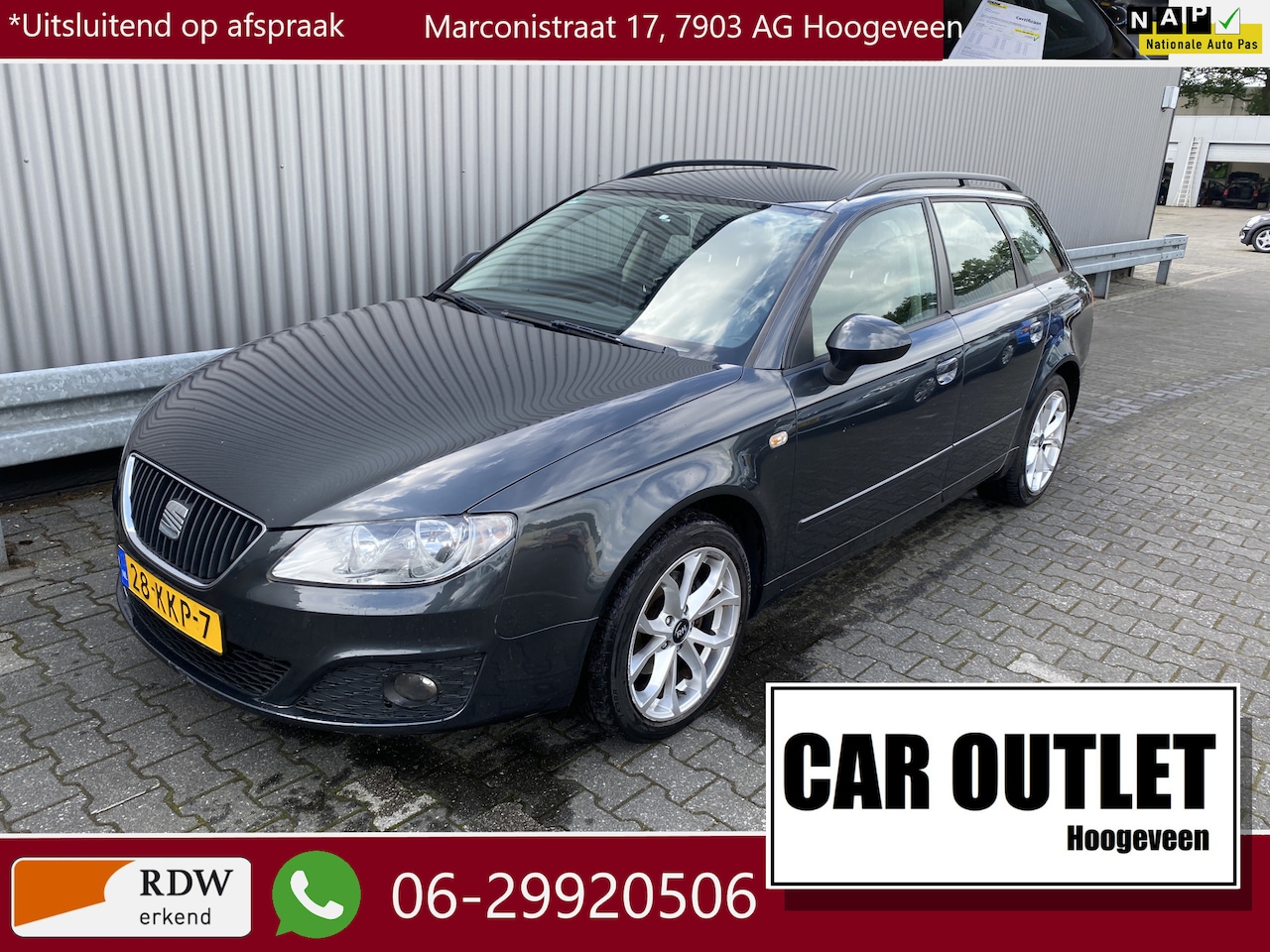 Seat Exeo ST - 1.6 Reference Clima, CC, Carkit, LM, nw. APK – Inruil Mogelijk – - AutoWereld.nl