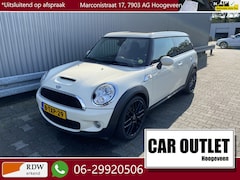 MINI Clubman - 1.6 Cooper S 159Dkm, Half Leer, A/C, Pano, PDC, LM, nw. APK – Inruil Mogelijk –