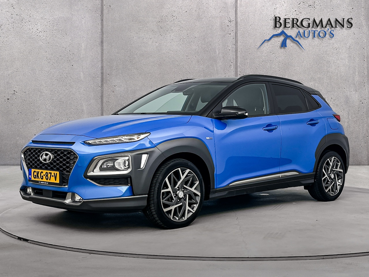 Hyundai Kona - 1.6 GDI HEV Premium // LEDER // ADAPTIVE CRUISE // - AutoWereld.nl