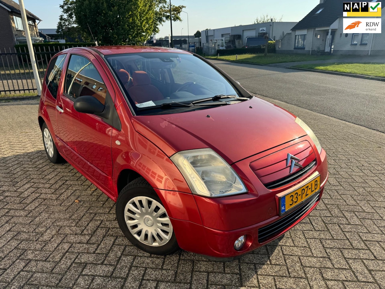 Citroën C2 - 1.4i Ligne Ambiance [bj 2005] AUTOMAAT| Airco - AutoWereld.nl