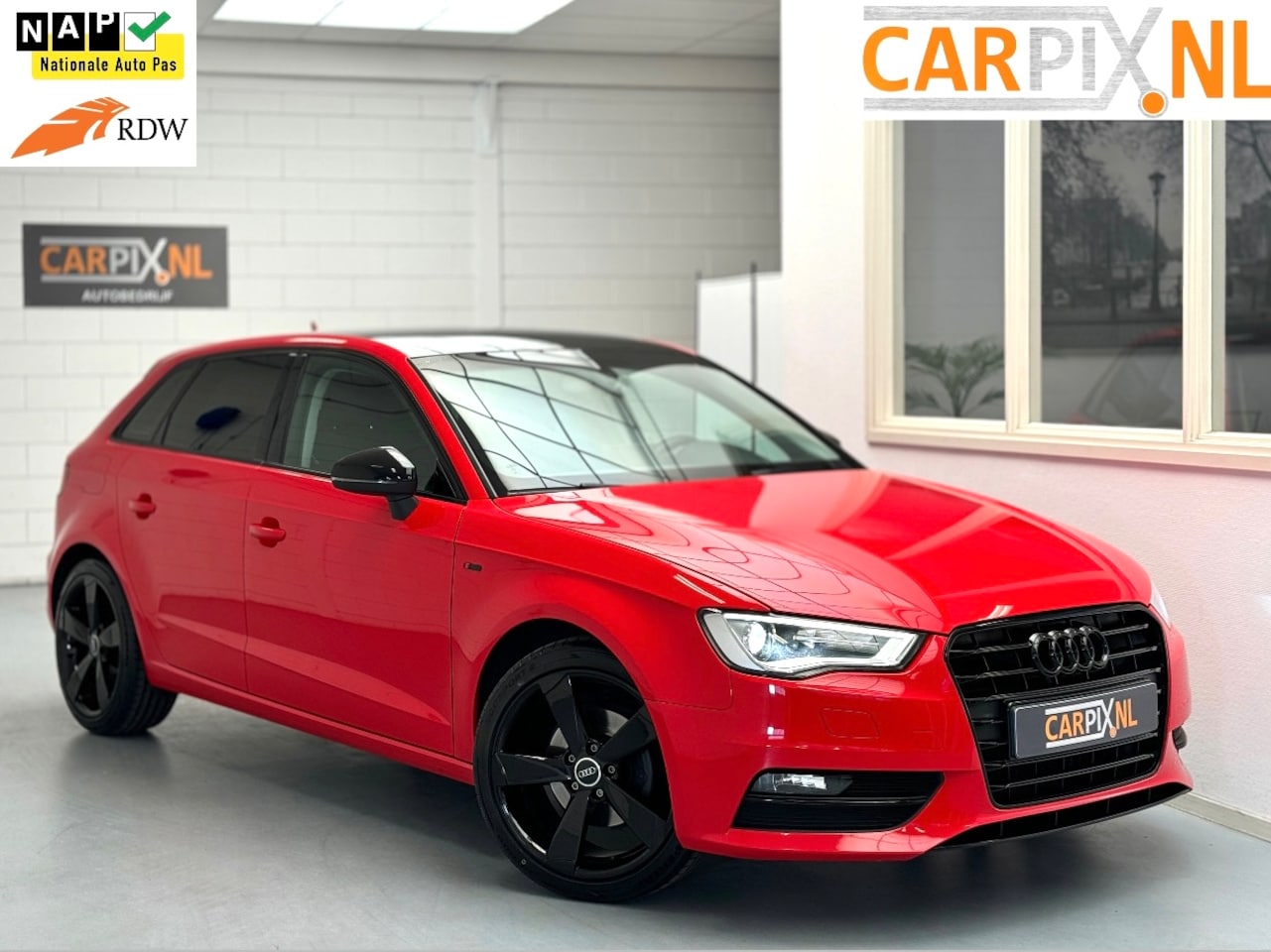 Audi A3 Sportback - 1.4 TFSI S-line, NL-auto, Xenon, Keyless - AutoWereld.nl