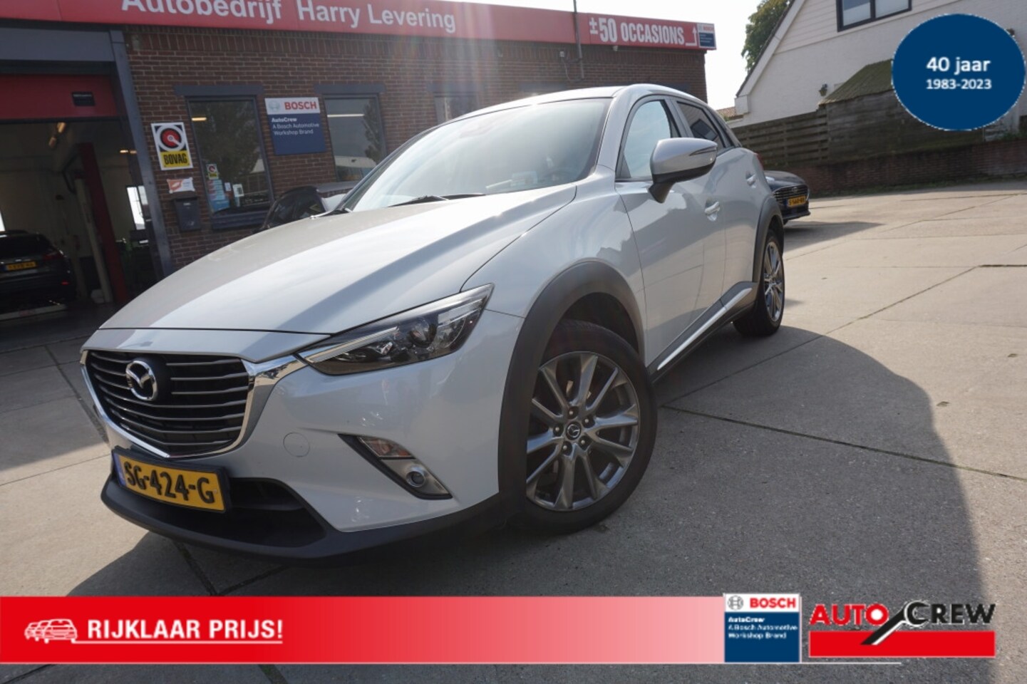 Mazda CX-3 - 2.0 SKYACTIV-G 120pk AUT GT-Luxury Navigatie - AutoWereld.nl