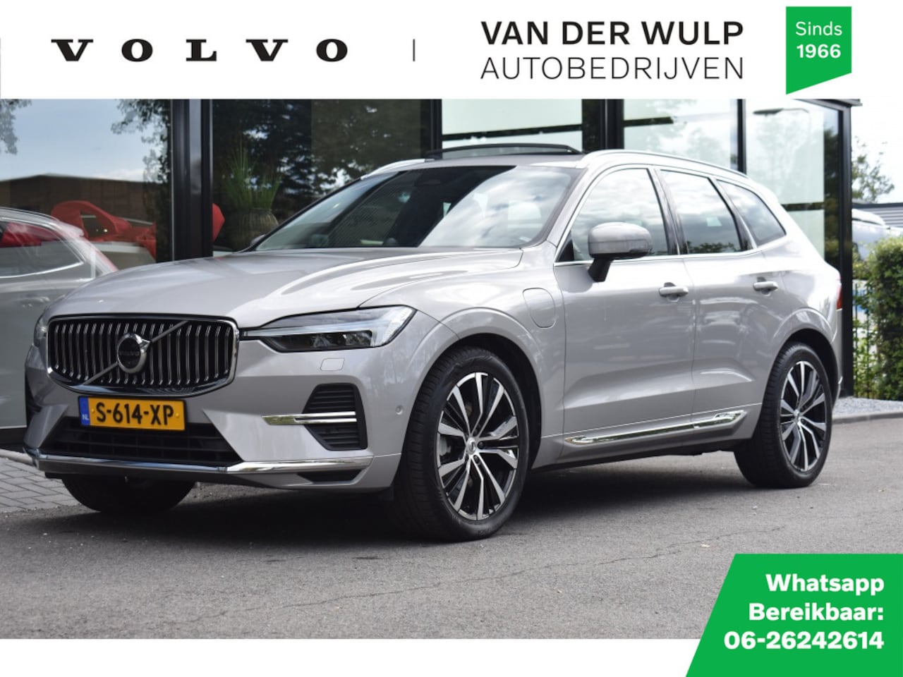 Volvo XC60 - T6 350PK AWD Ulitmate Bright | Trekhaak | 360 | Luchtvering - AutoWereld.nl