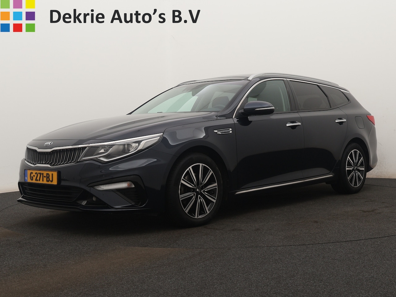 Kia Optima Sportswagon - 1.6 T-GDI 180PK Automaat DynamicPlusLine / / Apk jun-2025 / Panoramadak / 1/2 Leder / Navi - AutoWereld.nl