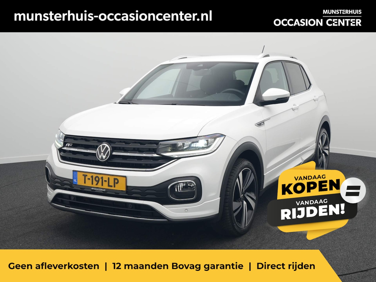 Volkswagen T-Cross - 1.5 TSI Style Business R - Allseason banden - Automaat - AutoWereld.nl