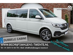 Volkswagen Transporter Caravelle - T6.1 2.0 TDI 150 PK DSG L2H1 DUB/CAB A-KLEP 18 inch ACC | LED | Privacy glass | Apple Carp