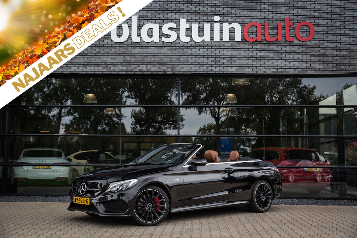 Mercedes-Benz C-klasse Cabrio - 43 AMG 4MATIC 43 AMG 4MATIC 368PK , Burmester, Leer, - AutoWereld.nl