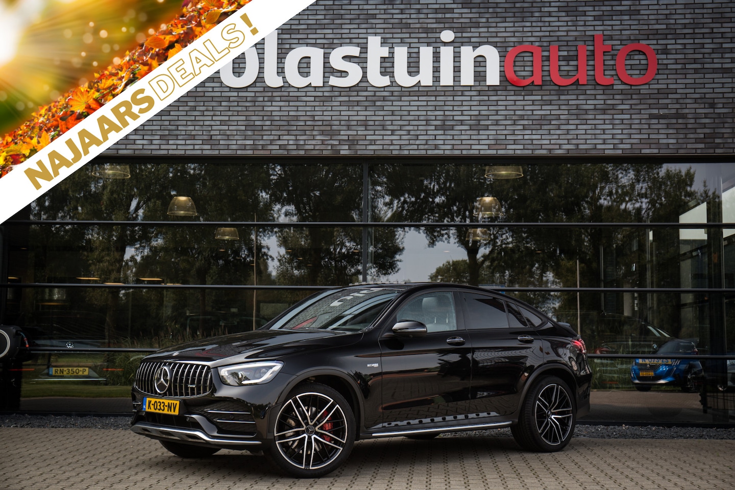 Mercedes-Benz GLC-klasse Coupé - AMG 43 4MATIC Premium Plus 390PK , Pano dak, HUD, Burmester, Adap. cruise, - AutoWereld.nl