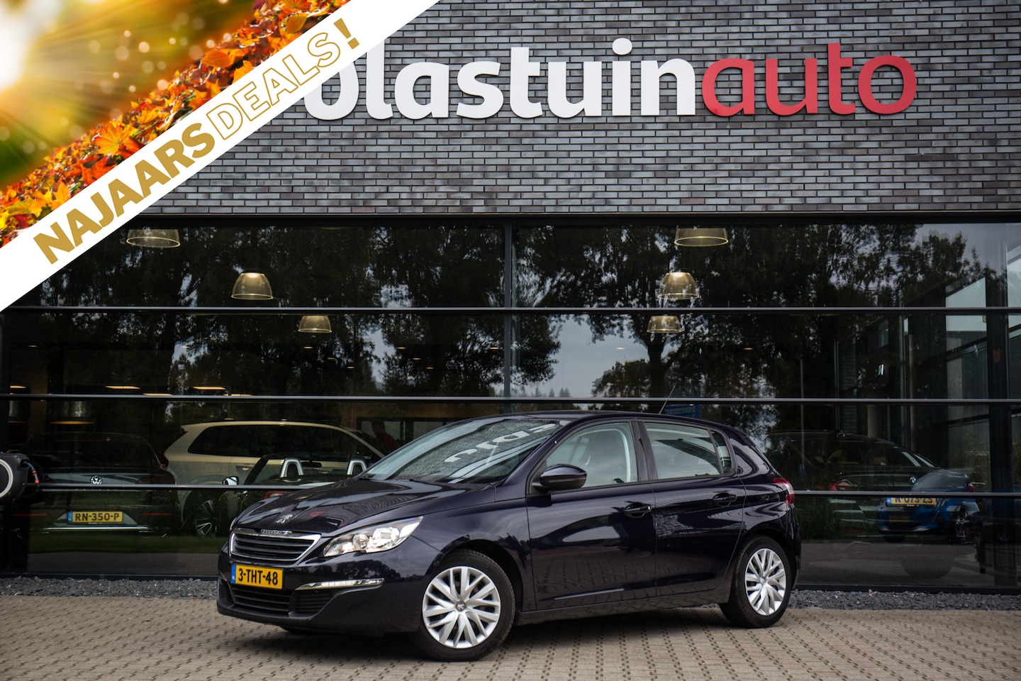 Peugeot 308 - 1.2 VTi Blue Lease 1.2 VTi Blue Lease , Cruise control, Navigatie, - AutoWereld.nl