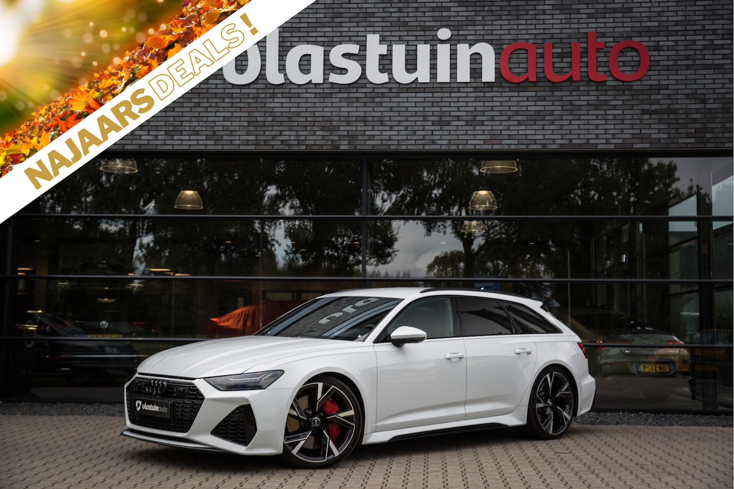 Audi RS6 - Avant RS 6 TFSI 4.0 quattro 600PK! RS Design Rood, B&O Advanced, Laser, 3Dcamera, Nachtzic - AutoWereld.nl