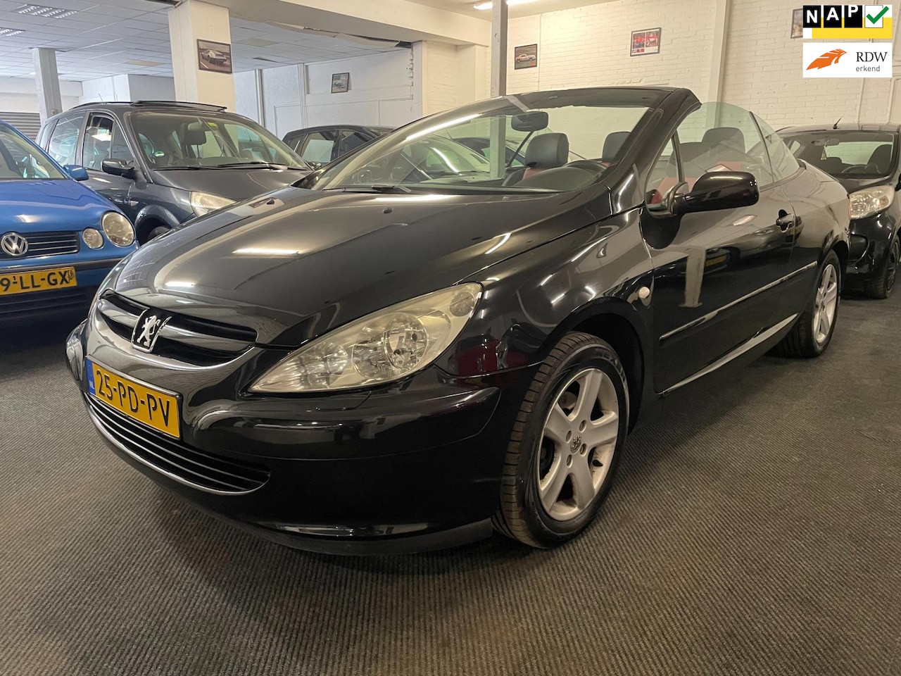 Peugeot 307 CC - 2.0-16V/Leder/Clima/Apk nieuw - AutoWereld.nl