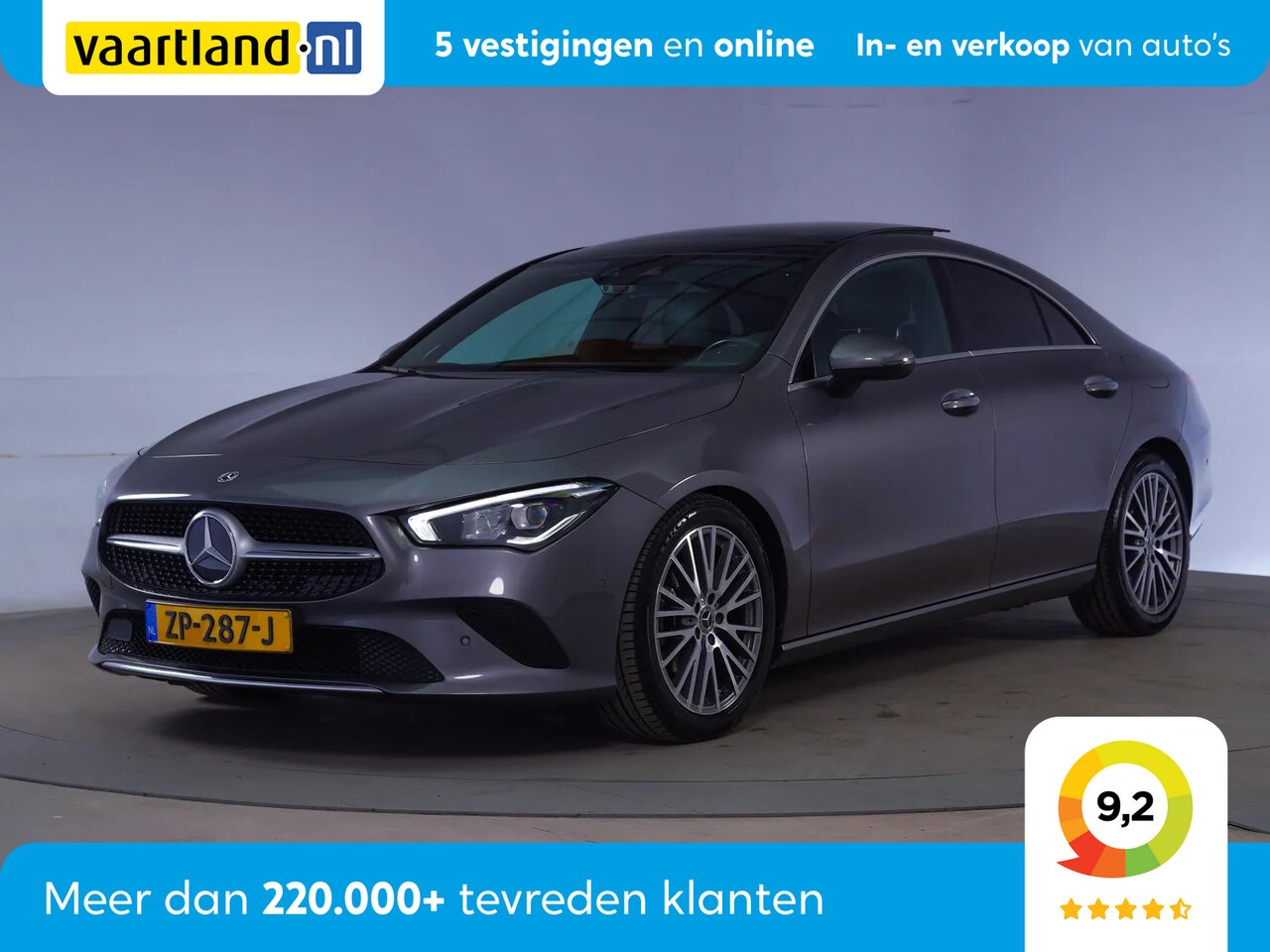 Mercedes-Benz CLA-Klasse - 180 Progressive Aut. [ Panorama Ambientlight Widescreen Trekhak ] - AutoWereld.nl