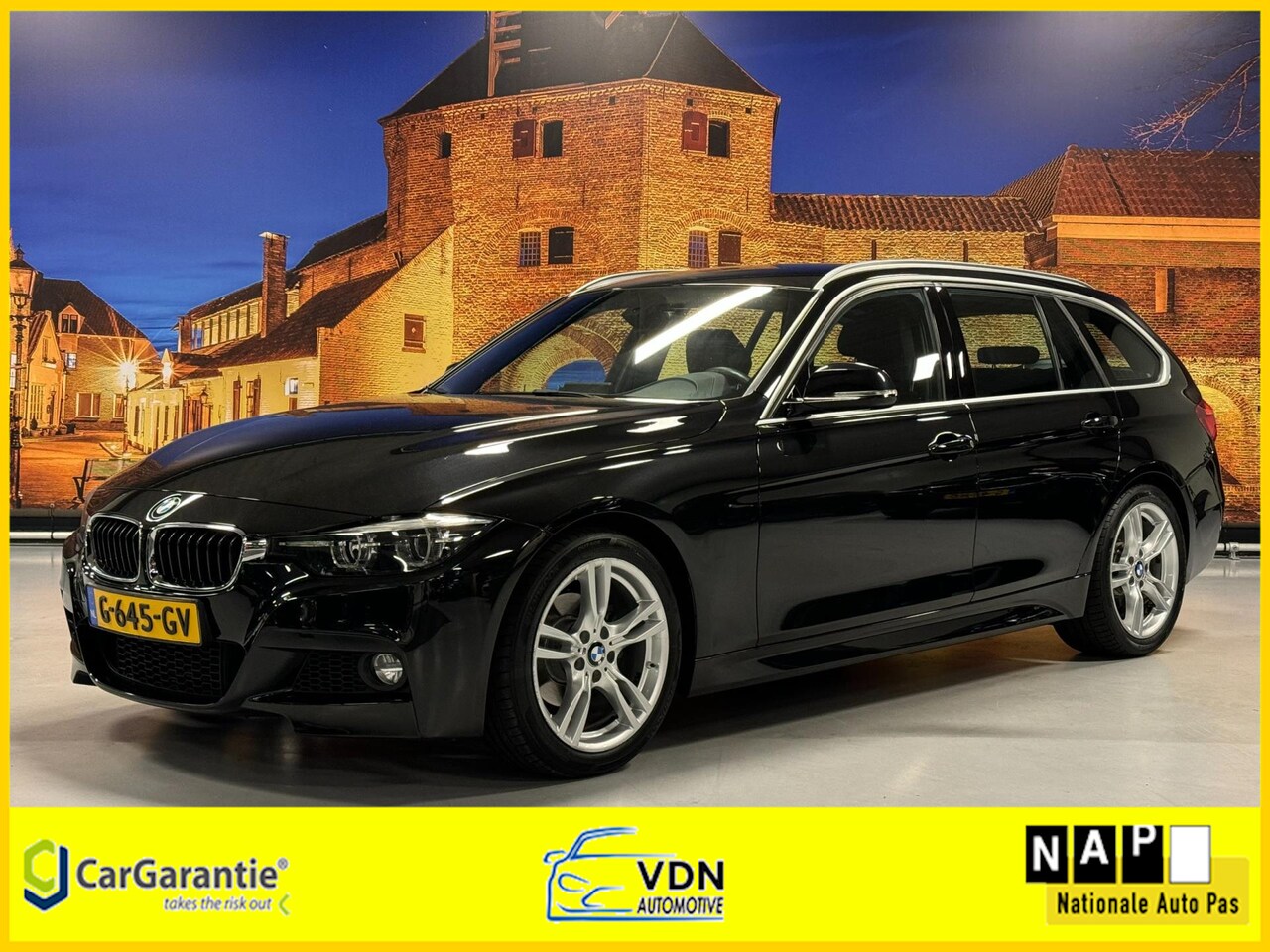 BMW 3-serie Touring - 318i M-Sport Edition Automaat Leer Navi LED - AutoWereld.nl