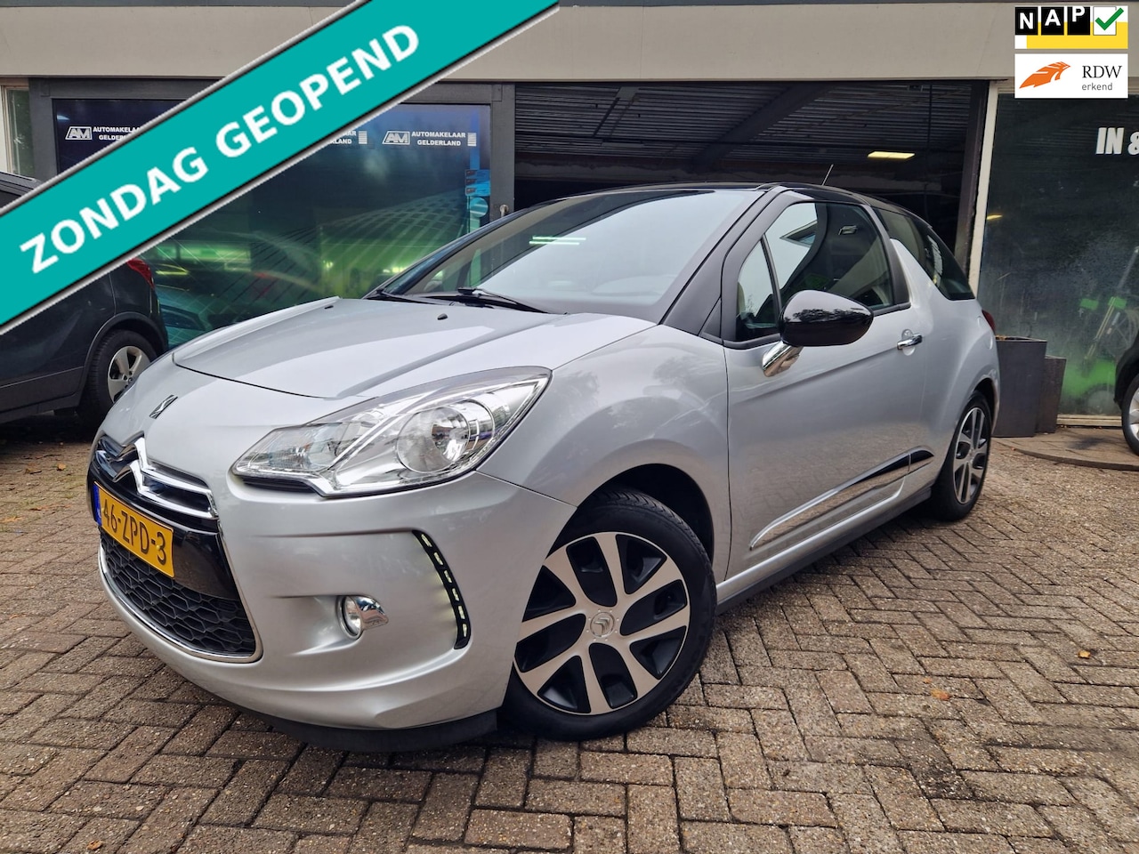 Citroën DS3 - 1.2 VTi Chic | 2E EIGENAAR | 12MND GARANTIE | AIRCO | CRUISE | LAGE KM | - AutoWereld.nl