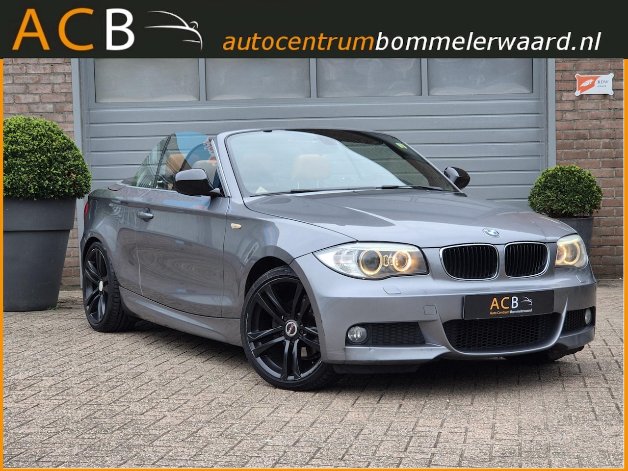 BMW 1-serie Cabrio - 118i M Sport Edition Leder / Navigatie. - AutoWereld.nl