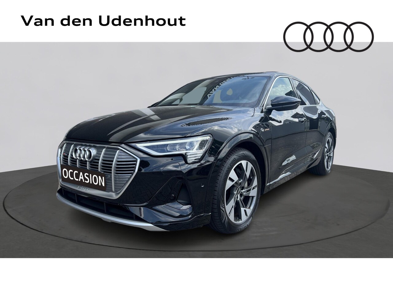 Audi e-tron Sportback - 55 quattro 408pk S edition / Panoramadak / B&O Audio / Stoelverwarming - AutoWereld.nl