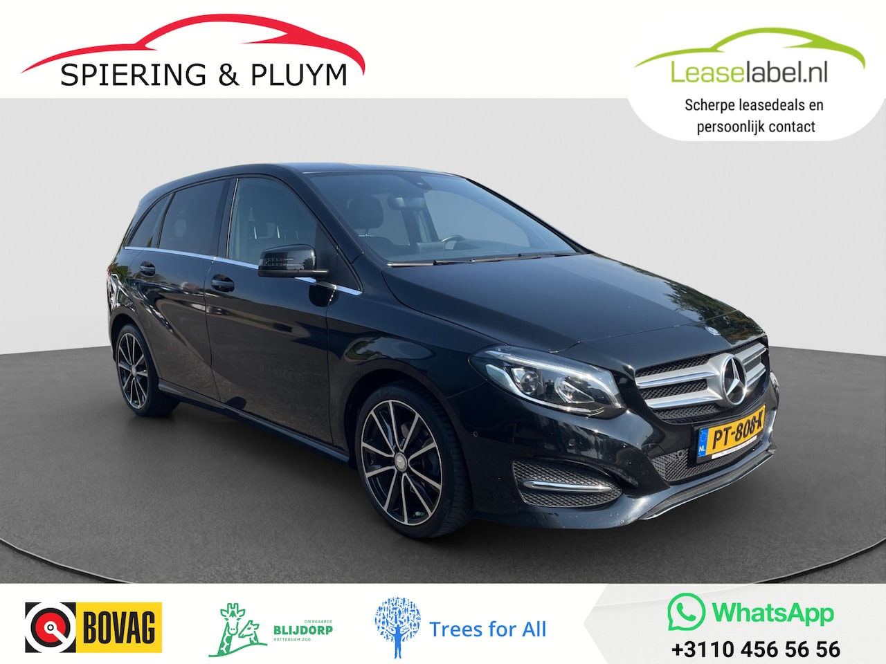 Mercedes-Benz B-klasse - 180 Business | Keyless | Camera | Leder - AutoWereld.nl