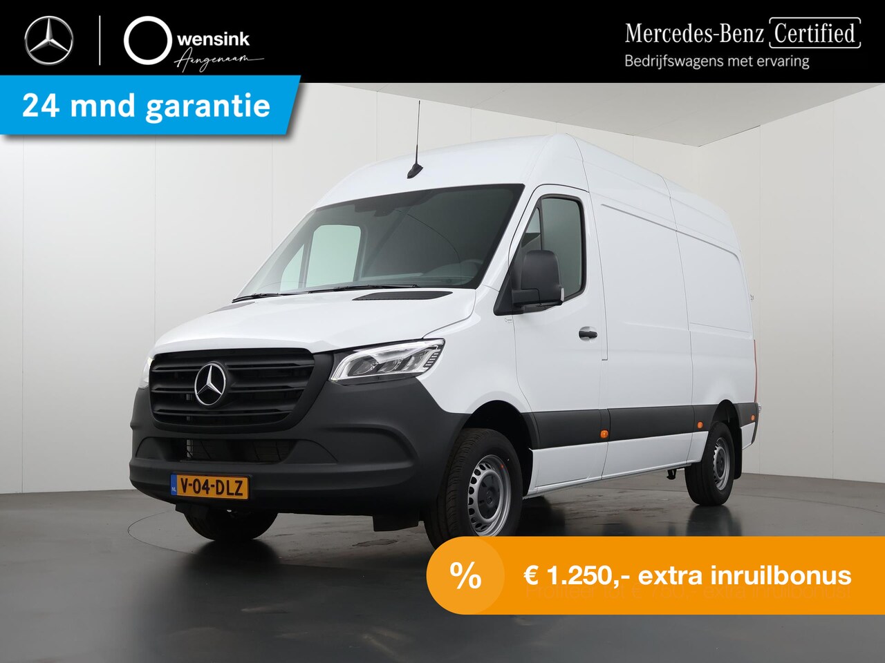 Mercedes-Benz Sprinter - 317 CDI L2 H2 | Aut. | Navigatie | Cruise Control | Airco | Keyless start | Carplay | 3-zi - AutoWereld.nl