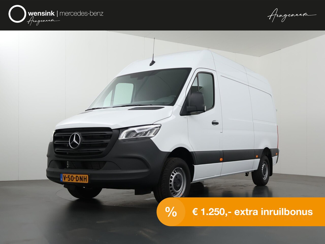 Mercedes-Benz Sprinter - 317 CDI L2 H2 | Aut. | Navigatie | Cruise Control | Airco | Keyless start | Carplay | 3-zi - AutoWereld.nl