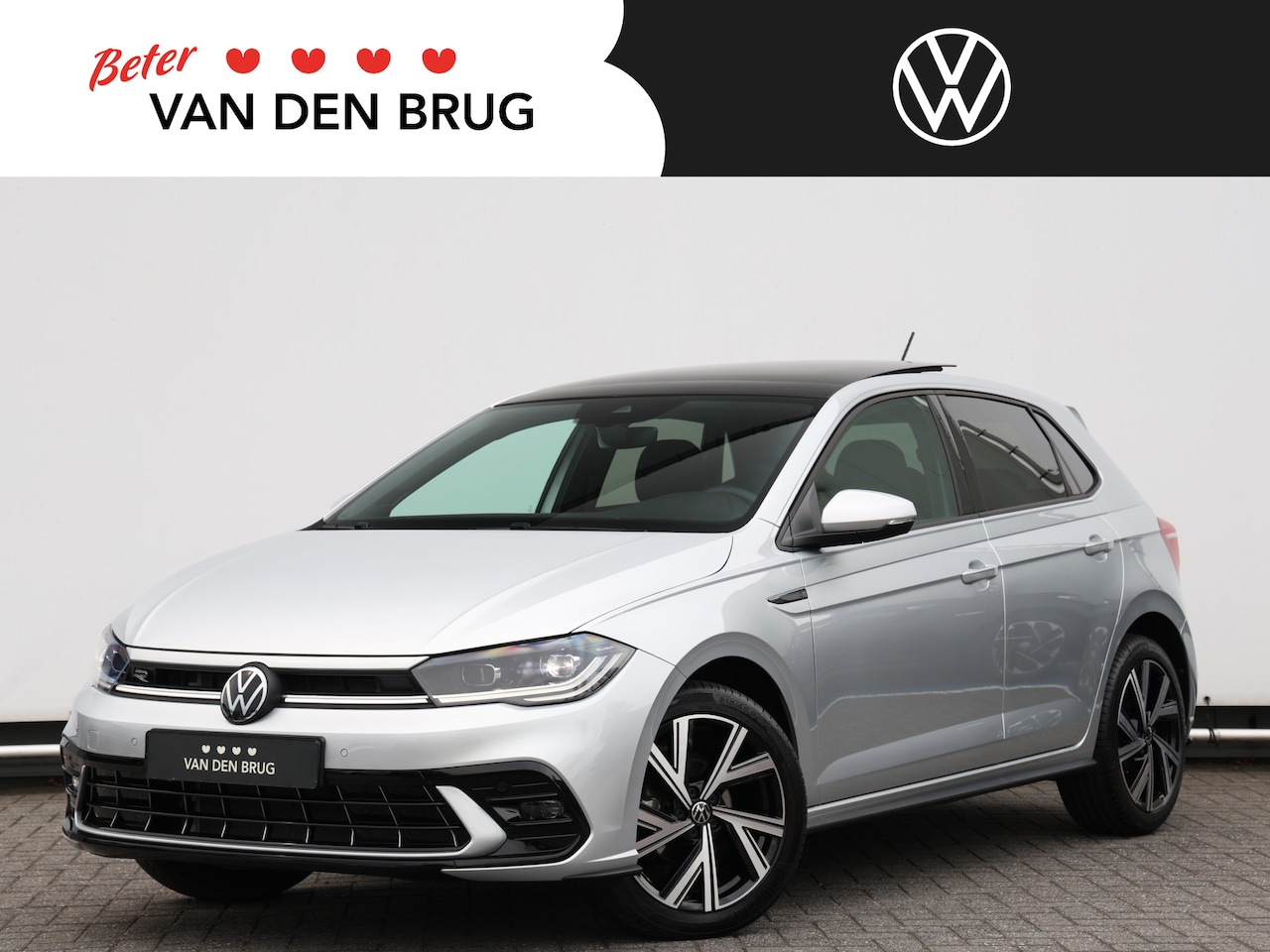 Volkswagen Polo - 1.0 TSI R-Line 95pk DSG | Navigatie | Digitaal Dashboard | LED IQ-Matrix | Stoelverwarming - AutoWereld.nl