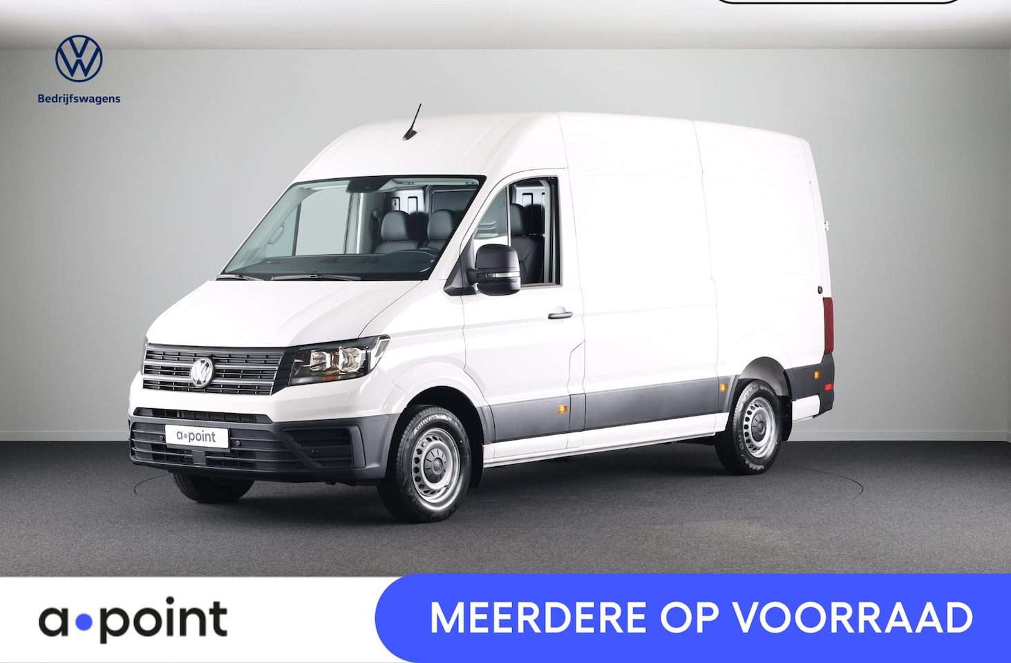 Volkswagen Crafter - Bedrijfswagens Highline L3H3 2.0 TDI EU6 140 pk GVW 3.5T Automaat VOORRAAD!!  RIJKLAARPRIJ - AutoWereld.nl